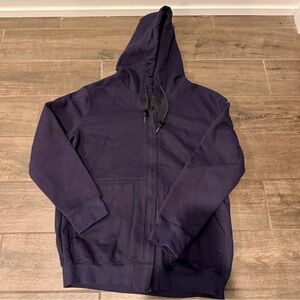 National Safety Apparel Blue zip up welding hoodie Large